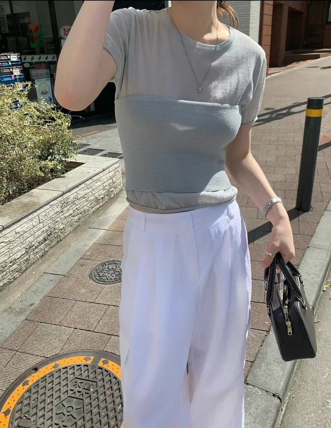 WEARRAW東大門㊣直郵女士新品推薦熱賣25春夏職業時尚人氣套裝WEARRAW套裝圖色2