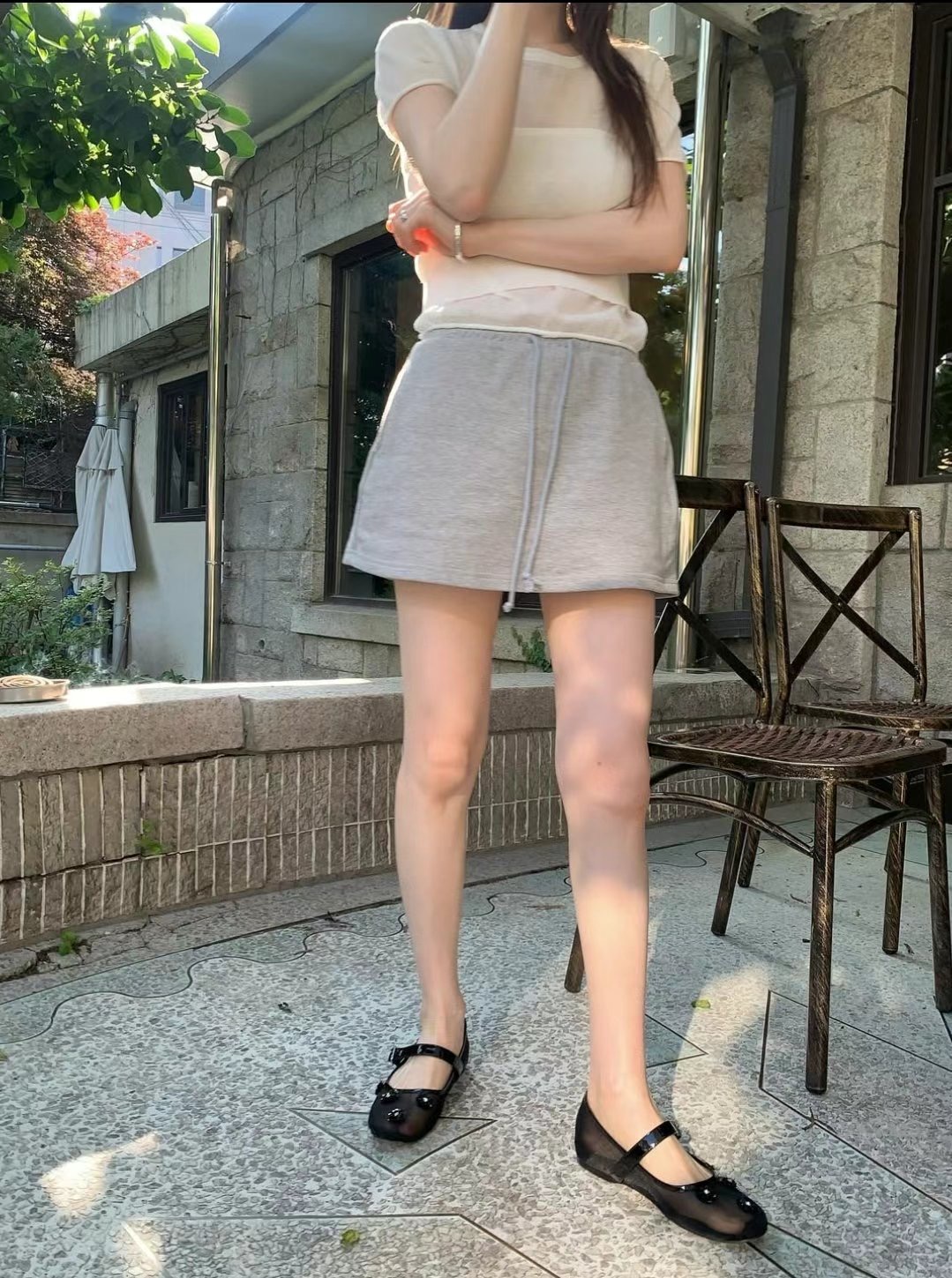 WEARRAW東大門㊣代購女裝新款職業時尚人氣25春夏推薦裙褲百褶WEARRAW裙褲圖色2