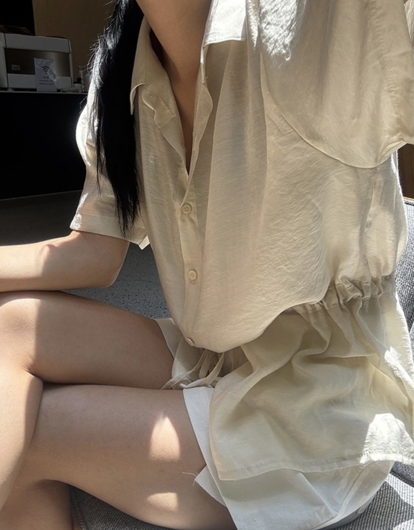 CYLINDER東大門㊣代購女裝新品25春夏人氣推薦熱賣襯衫蕾絲衫CYLINDER襯衫/蕾絲衫