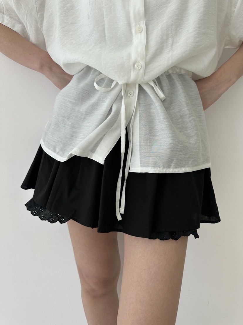 CYLINDER東大門㊣代購女裝新品25春夏人氣推薦熱賣襯衫蕾絲衫CYLINDER襯衫/蕾絲衫