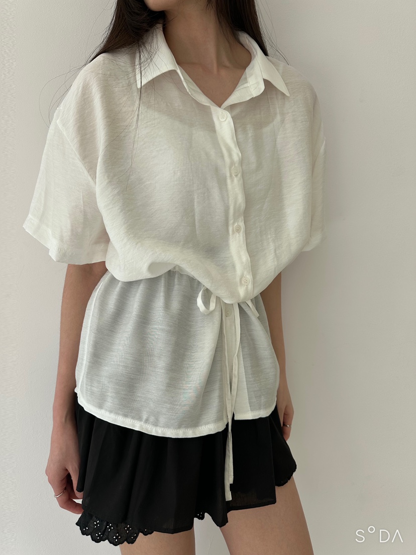 CYLINDER東大門㊣代購女裝新品25春夏人氣推薦熱賣襯衫蕾絲衫CYLINDER襯衫/蕾絲衫