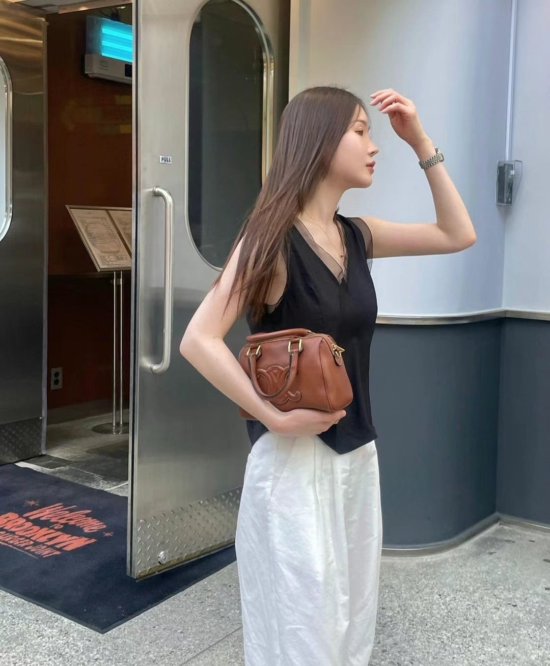WEARRAW韓國直郵㊣女裝新款休閑人氣25春夏職業時尚吊帶背心WEARRAW吊帶/背心