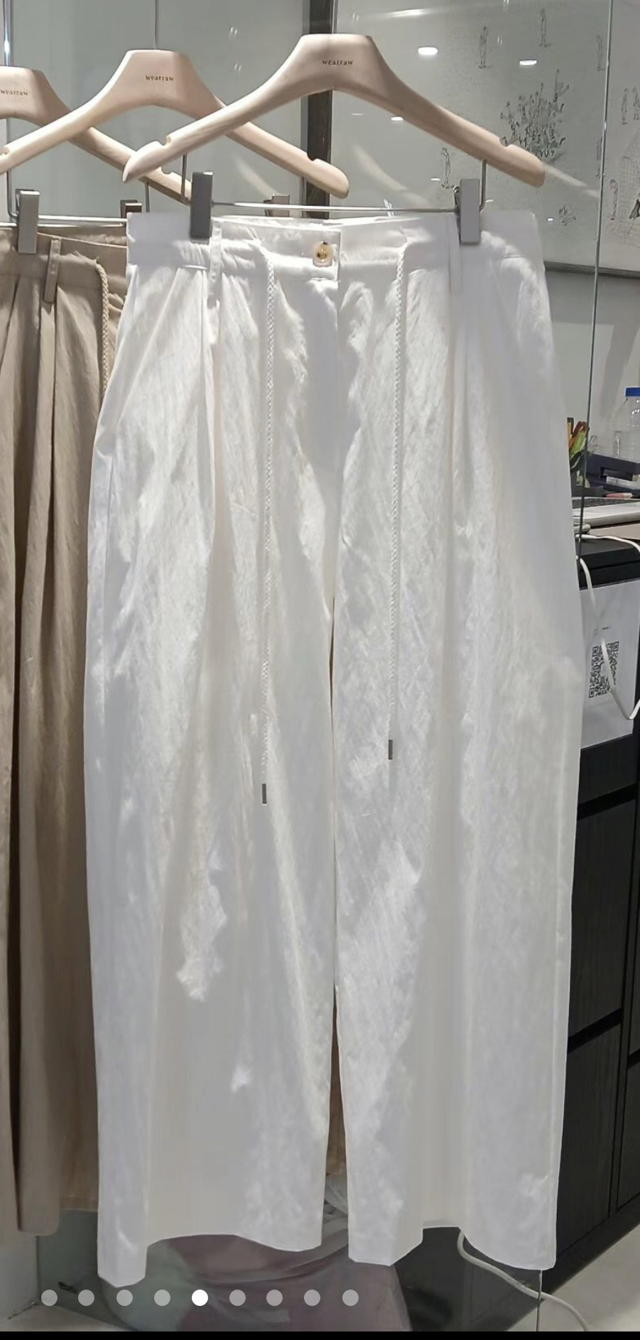 WEARRAW東大門㊣直郵女士新品休閑熱賣25春夏推薦職業休閑褲WEARRAW休閑褲圖色3