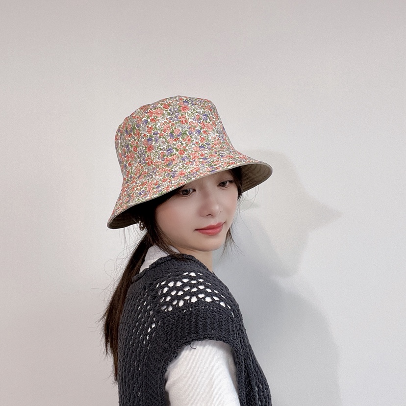 LOVELY HAT韓國代購㊣女士新品休閑熱賣推薦25春夏帽子雙面LOVELY HAT帽子