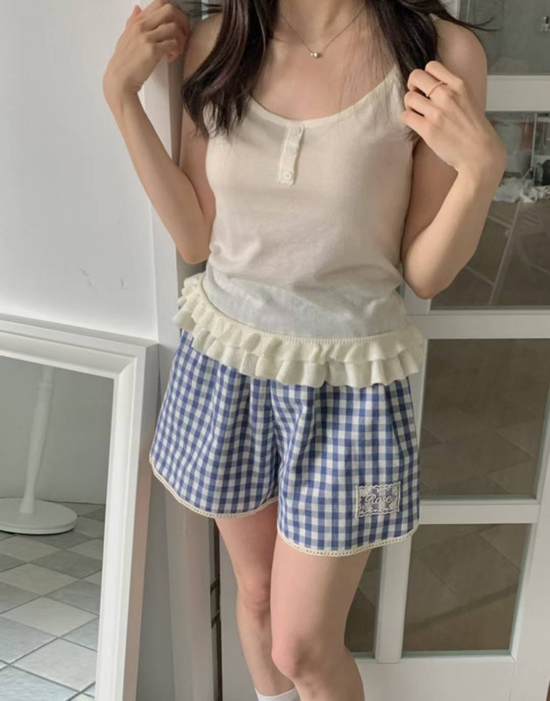 J.needs韓國代購㊣女士新品休閑25春夏人氣職業時尚推薦短褲J.needs短褲
