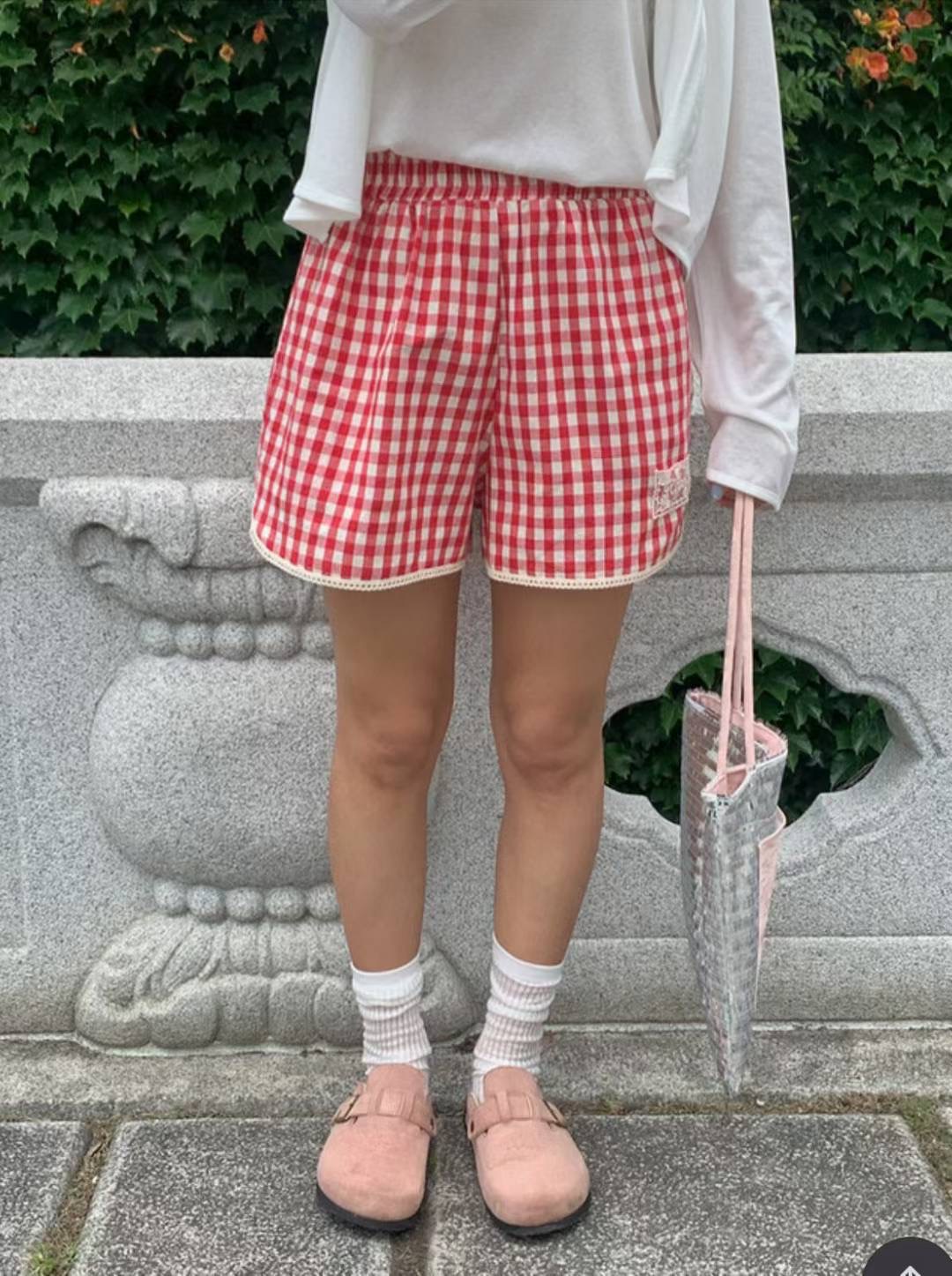 J.needs韓國代購㊣女士新品休閑25春夏人氣職業時尚推薦短褲J.needs短褲圖色1