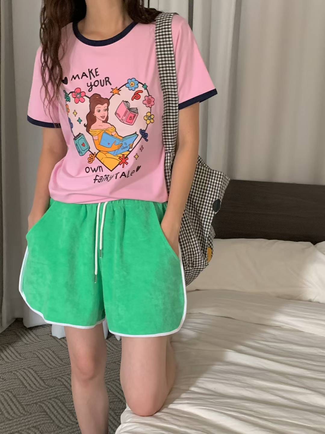 L V C韓國代購㊣女裝新品休閑職業25春夏時尚熱賣人氣短褲L_V_C短褲