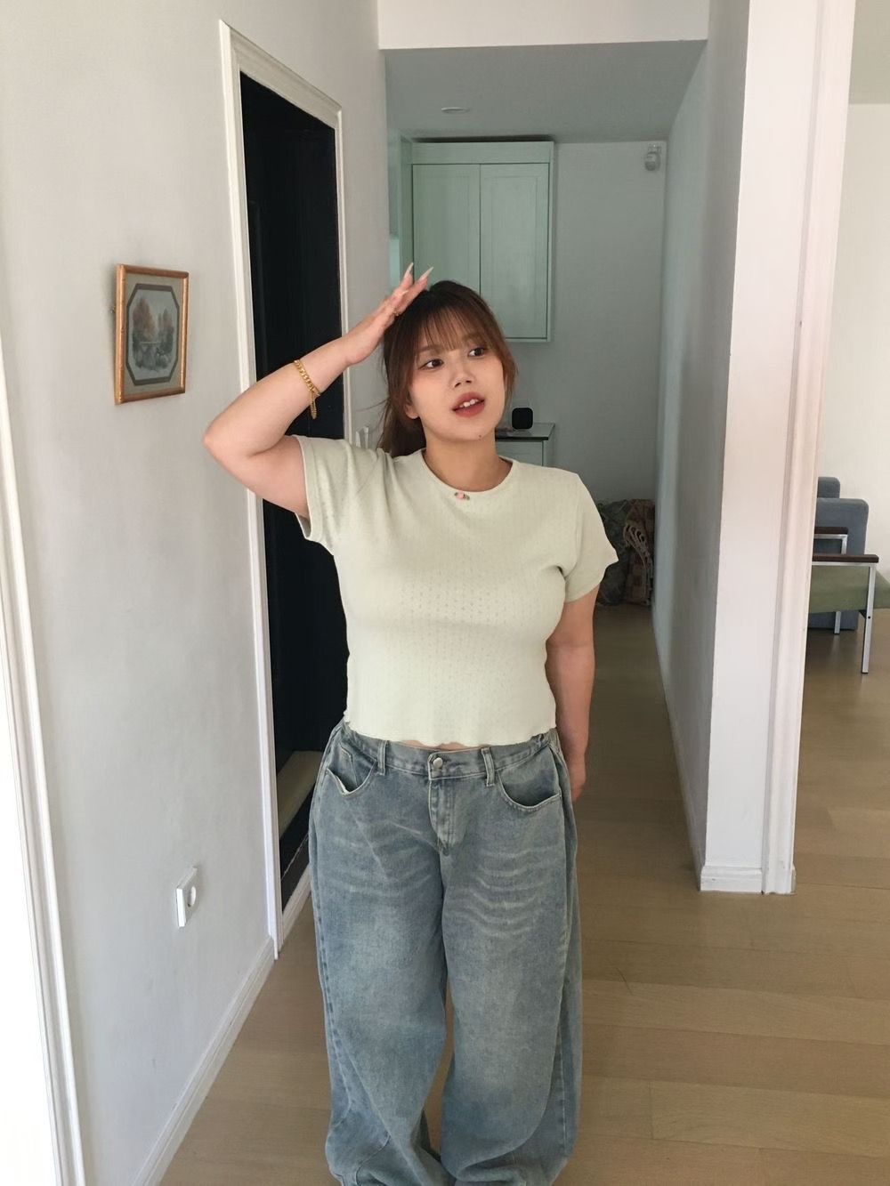 J.needs東大門㊣實拍女士新品推薦職業人氣休閑時尚熱賣T恤J.needsT恤圖色2