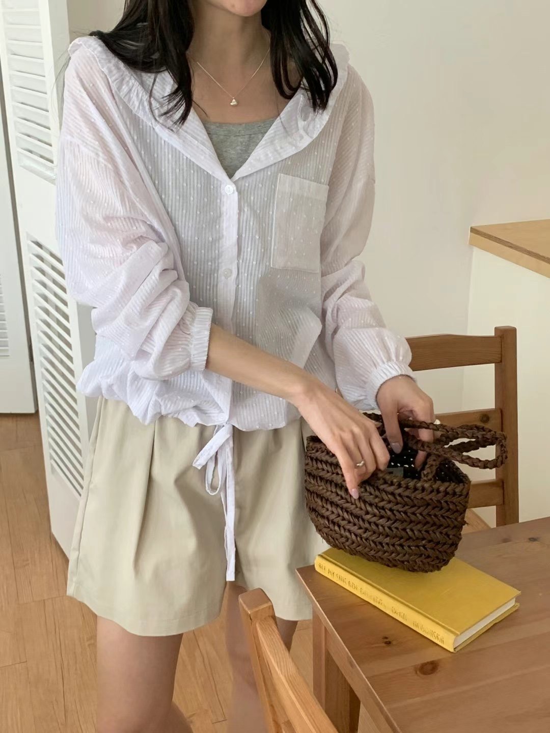 J.BLANG東大門㊣實拍女裝新品休閑職業25春夏人氣夾克兜帽J.BLANG夾克