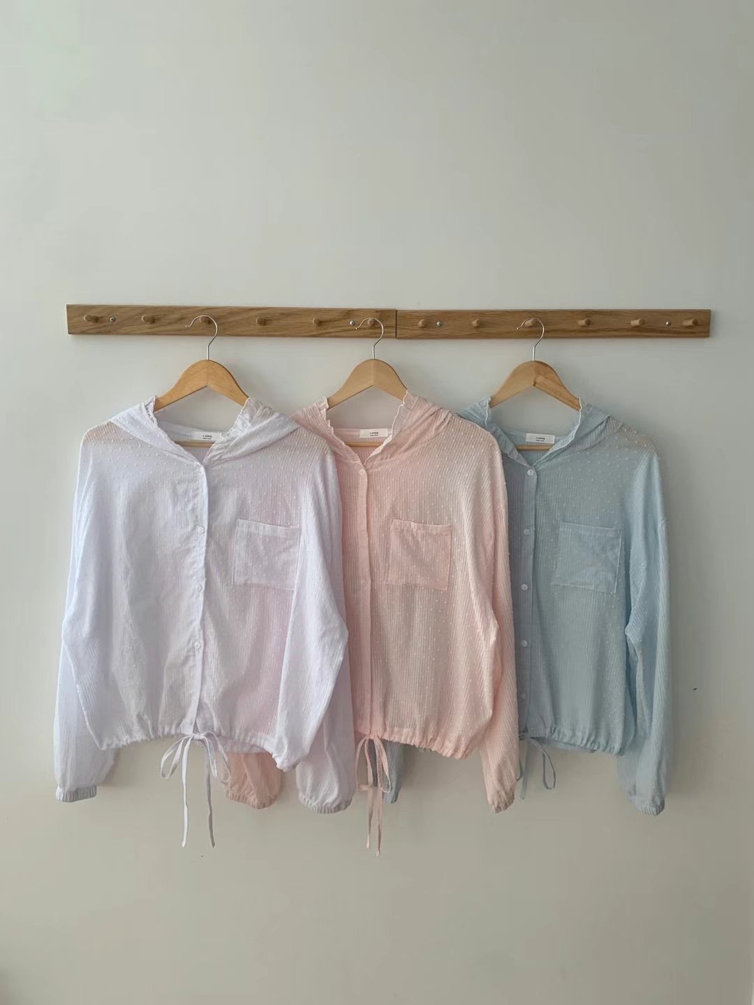 J.BLANG東大門㊣實拍女裝新品休閑職業25春夏人氣夾克兜帽J.BLANG夾克圖色3左三色