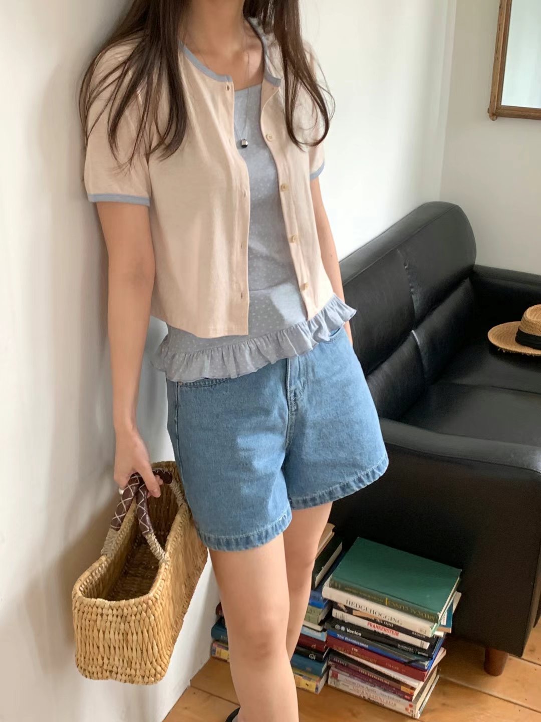 J.BLANG韓國直郵㊣女裝新品25春夏職業休閑時尚人氣推薦套裝J.BLANG套裝