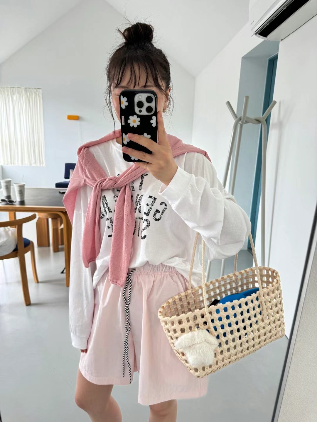 GLOSSY韓國直郵㊣女裝新品職業人氣真品時尚25春夏休閑衛衣GLOSSY衛衣