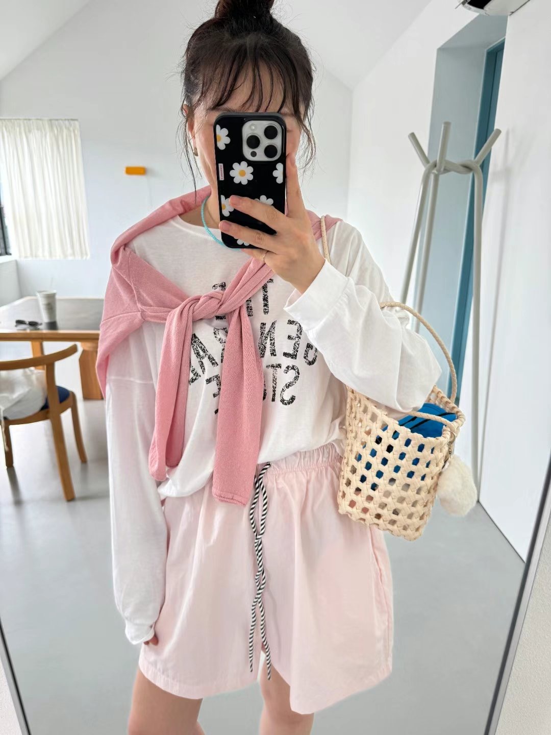 GLOSSY韓國直郵㊣女裝新品職業人氣真品時尚25春夏休閑衛衣GLOSSY衛衣
