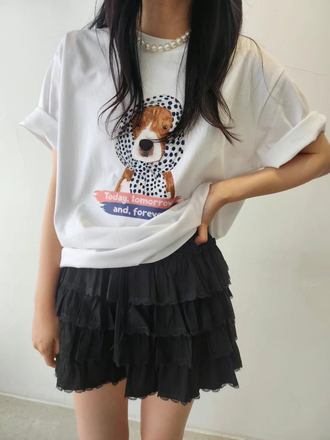 LAYERING韓國代購㊣女士新款人氣熱賣25春夏推薦真品時尚T恤LAYERINGT恤