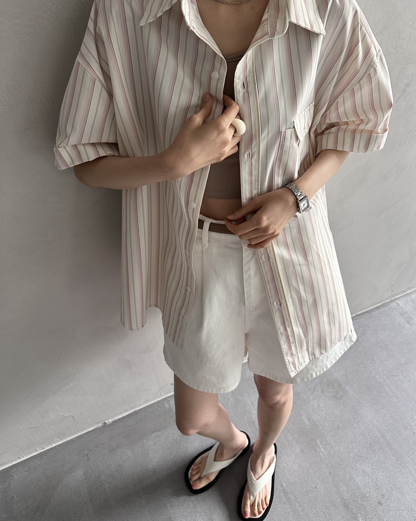 HOWDY韓國直郵㊣女裝新品職業25春夏休閑時尚熱賣襯衫蕾絲衫howdy襯衫/蕾絲衫