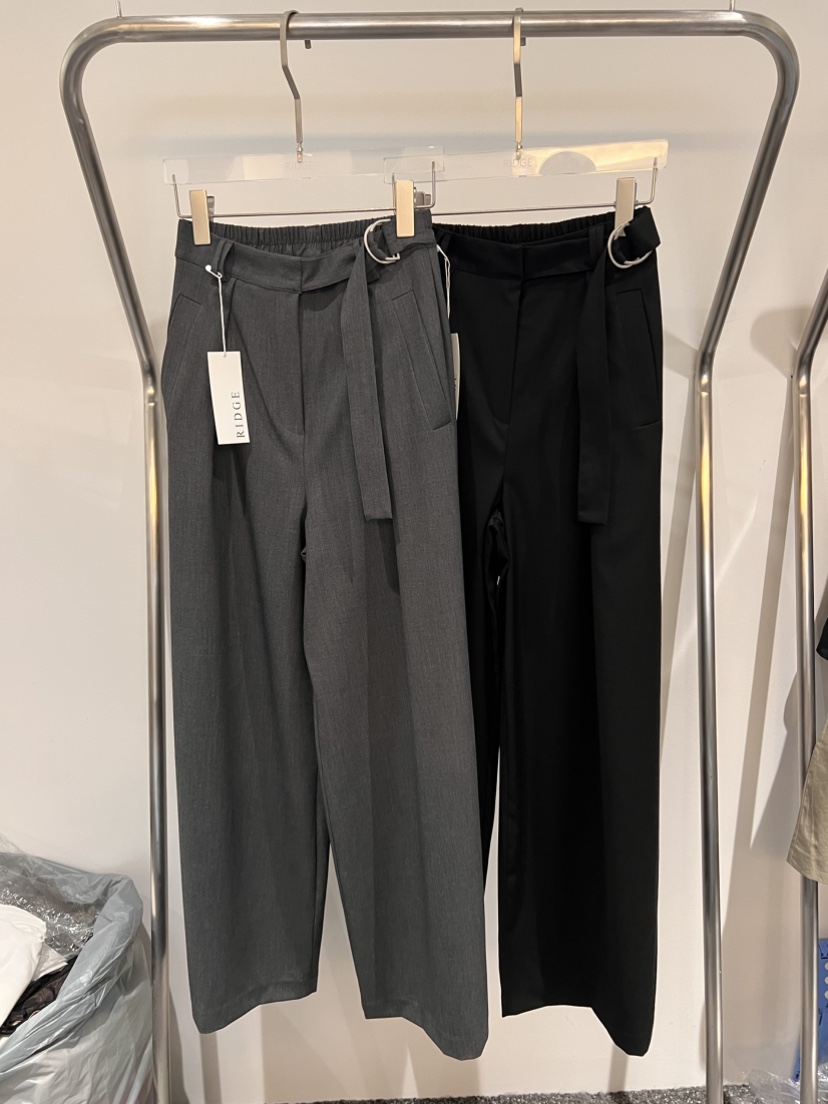 RIDGE-P韓國直郵㊣女裝新品職業25春夏時尚人氣推薦休閑褲RIDGE-P休閑褲