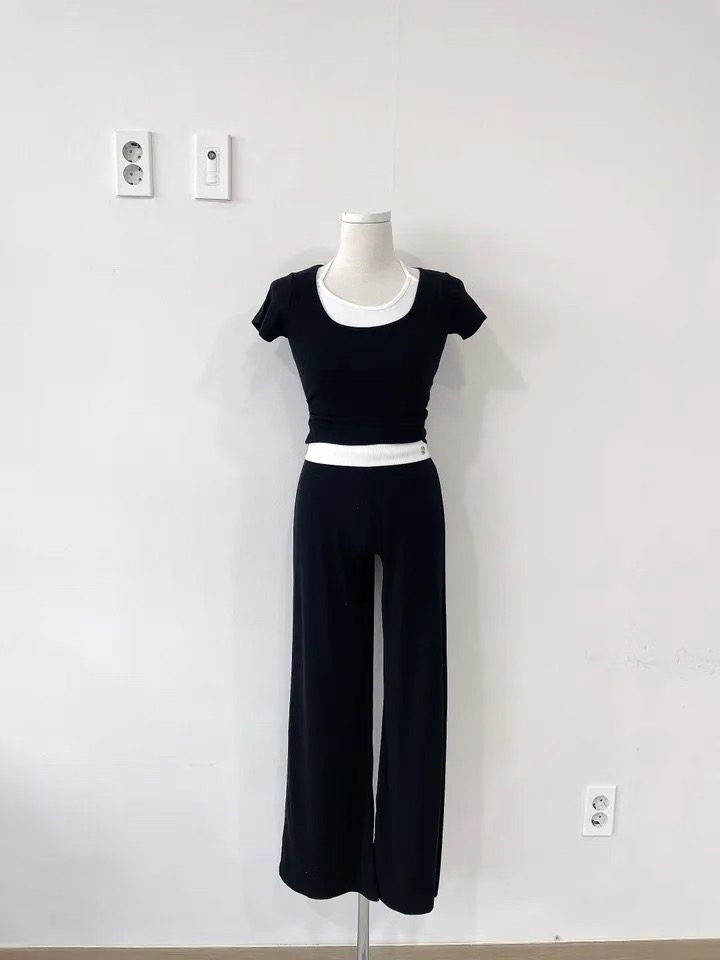 URBAN STAY東大門㊣代購女裝新品職業真品25春夏休閑人氣套裝URBAN STAY套裝圖色2