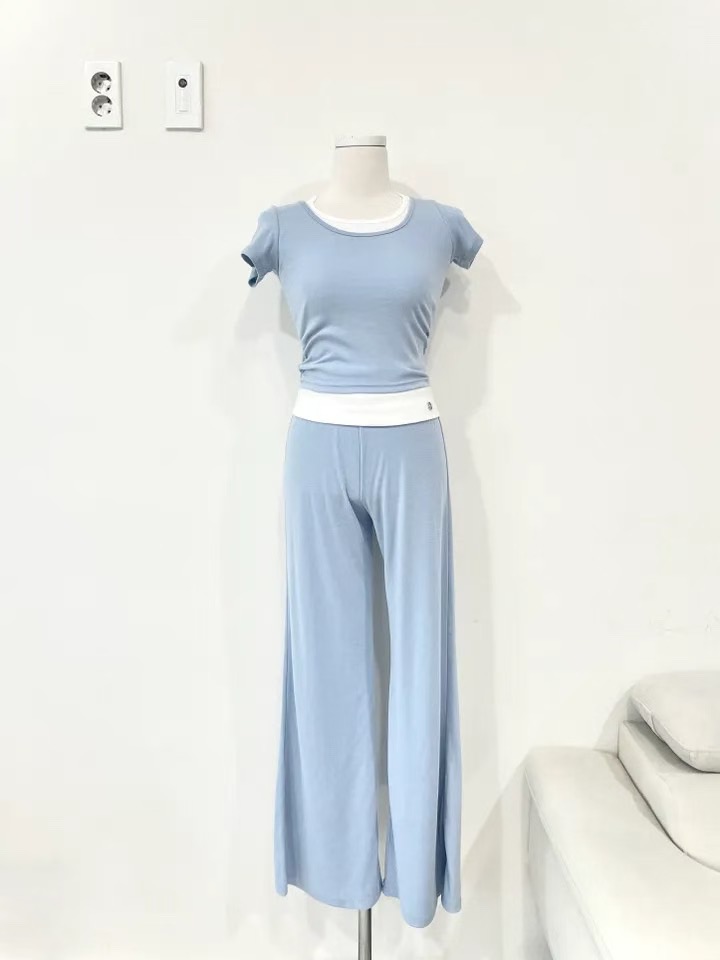 URBAN STAY東大門㊣代購女裝新品職業真品25春夏休閑人氣套裝URBAN STAY套裝圖色3