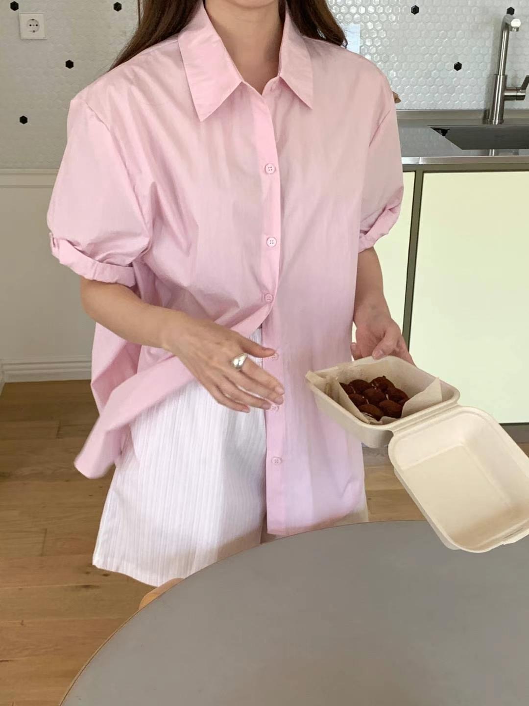 ONEMORETHING東大門㊣代購女裝新品推薦熱賣人氣襯衫蕾絲衫ONEMORETHING襯衫/蕾絲衫