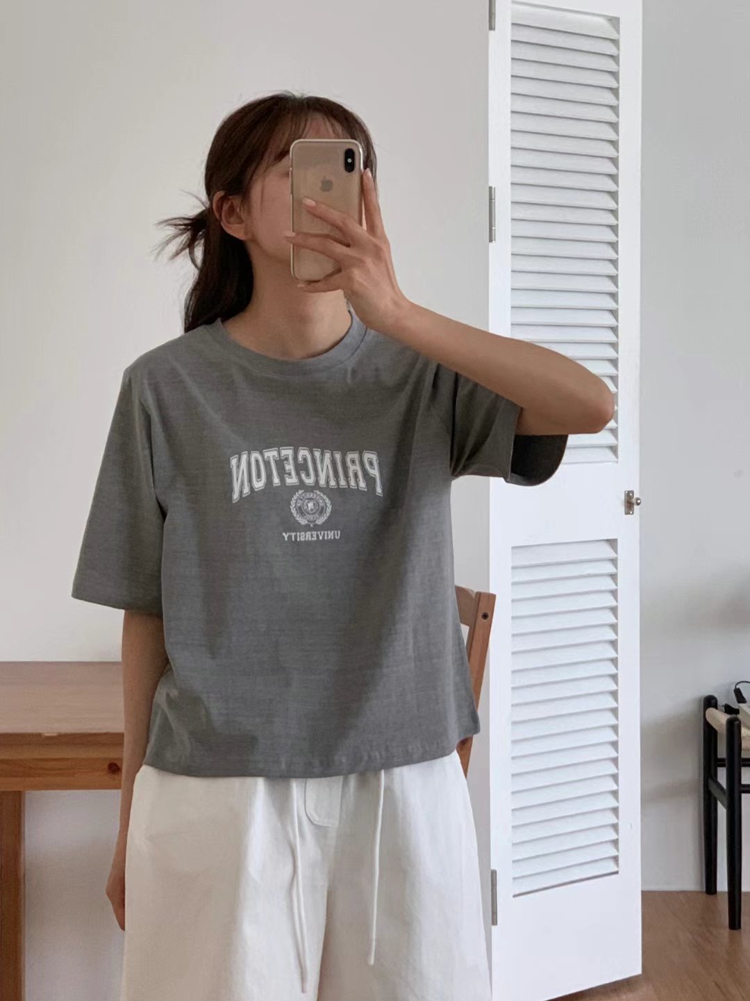 TDOUBLEJ韓國代購㊣女士新品職業熱賣真品推薦人氣25春夏T恤TDOUBLEJT恤圖色4