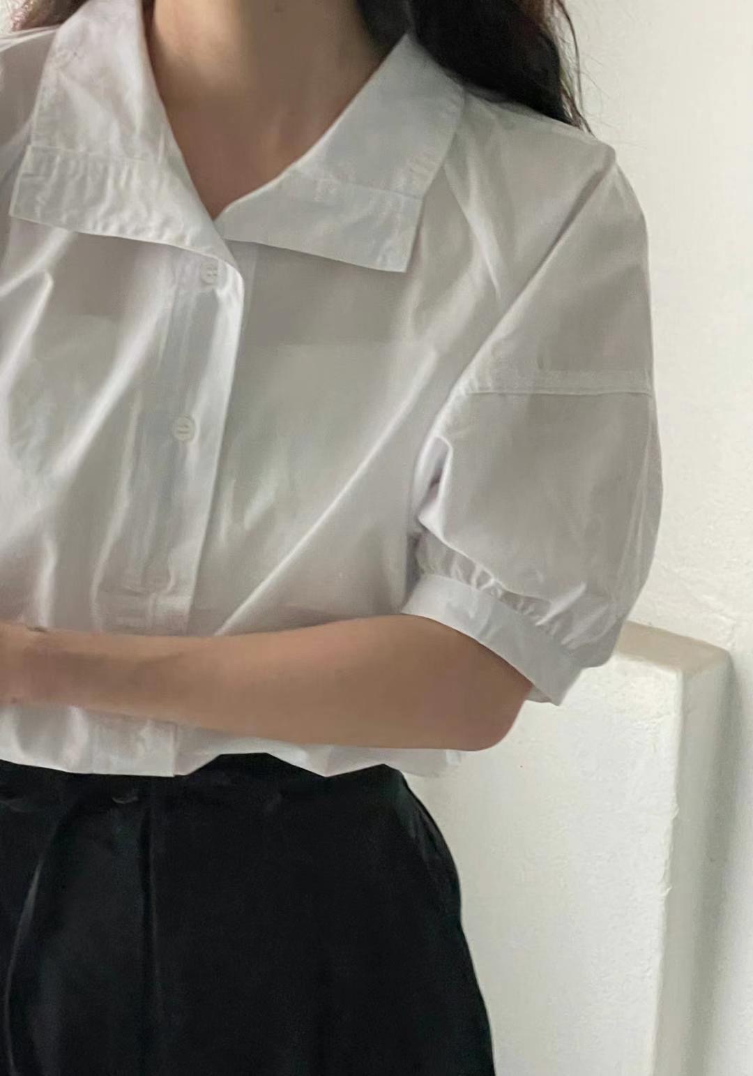 ONEMORETHING韓國代購㊣女裝新款25春夏真品推薦襯衫蕾絲衫ONEMORETHING襯衫/蕾絲衫