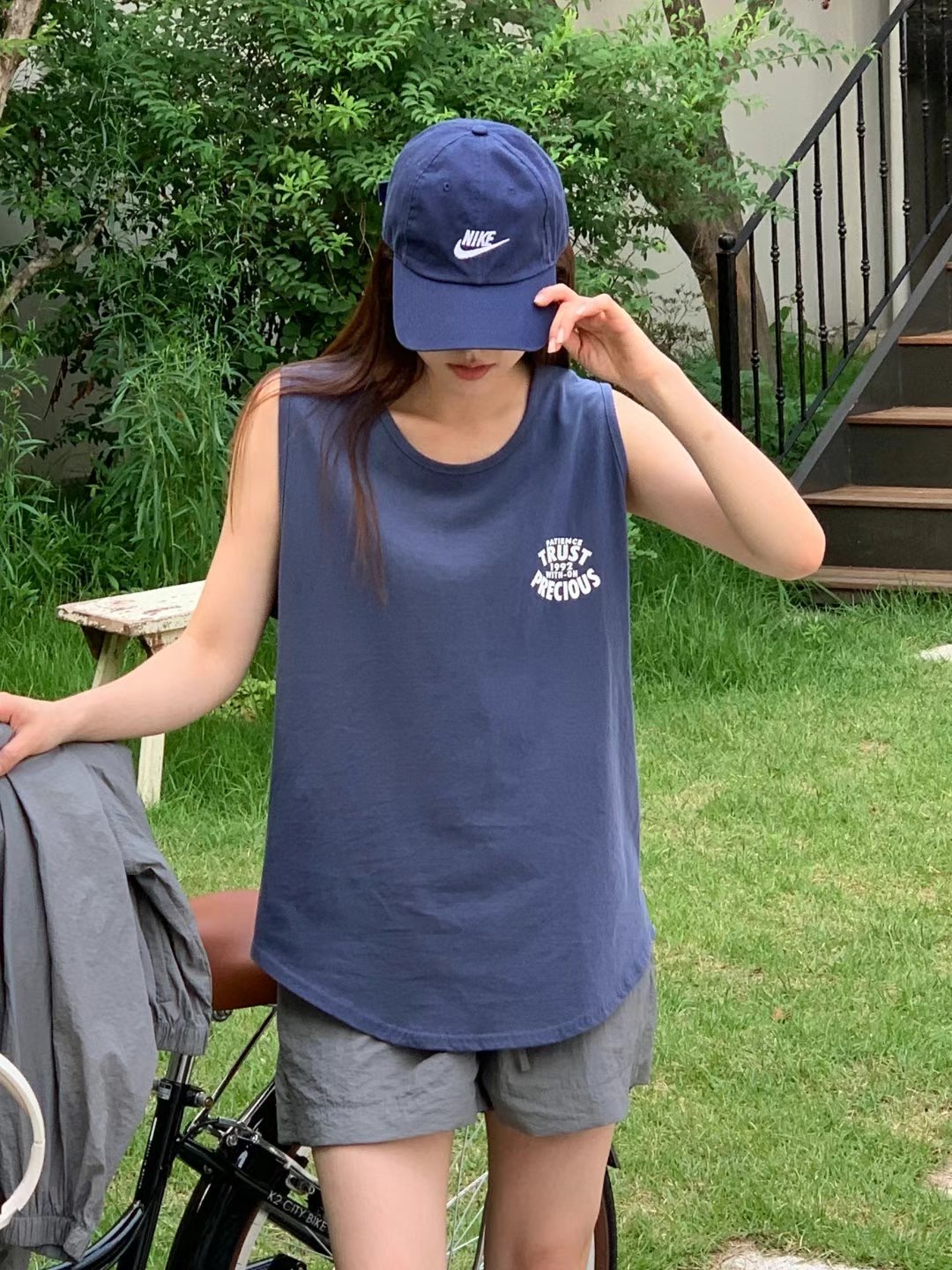 TDOUBLEJ東大門㊣實拍女裝新款推薦時尚真品職業休閑吊帶背心TDOUBLEJ吊帶/背心