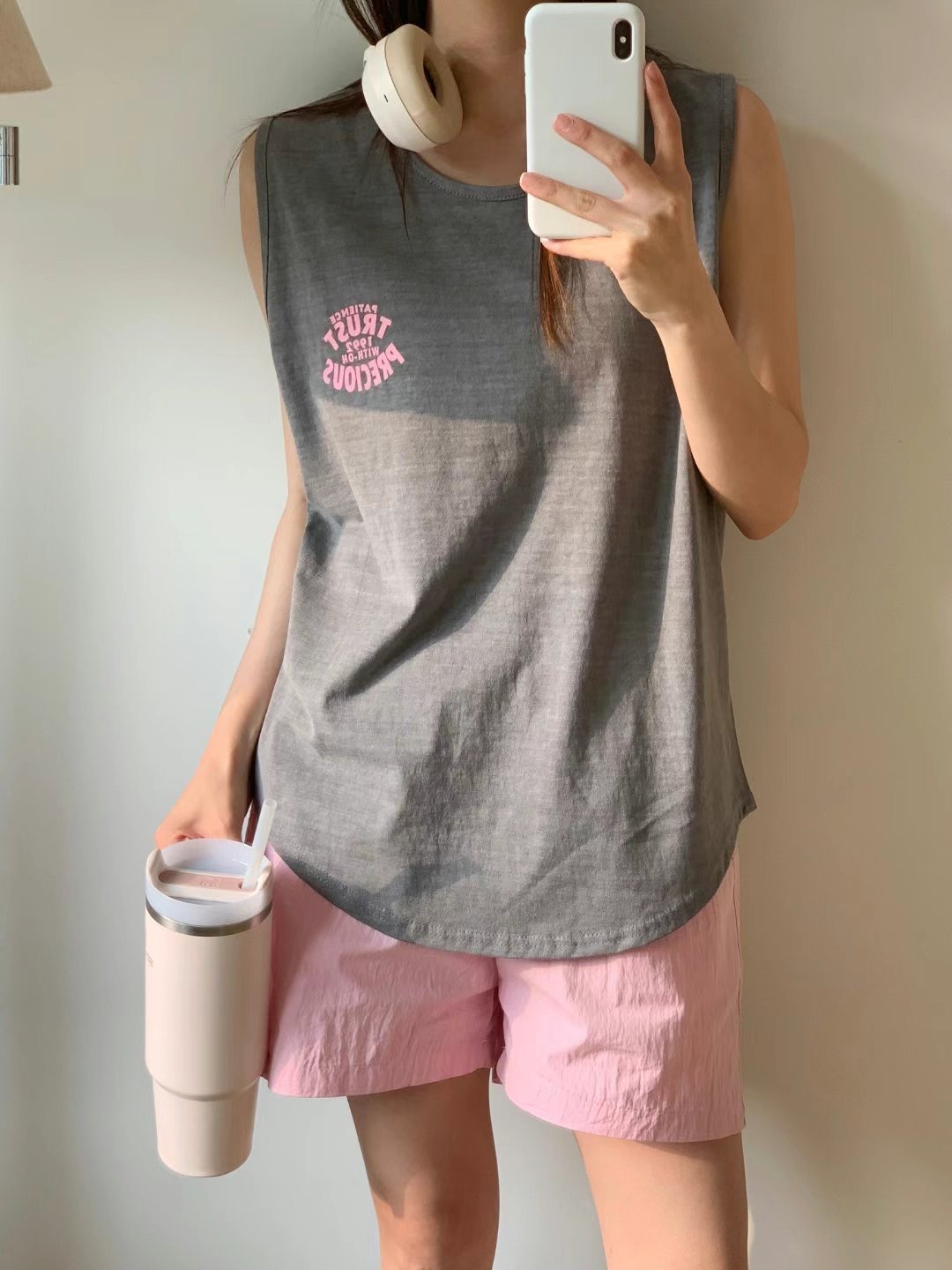 TDOUBLEJ東大門㊣實拍女裝新款推薦時尚真品職業休閑吊帶背心TDOUBLEJ吊帶/背心圖色2