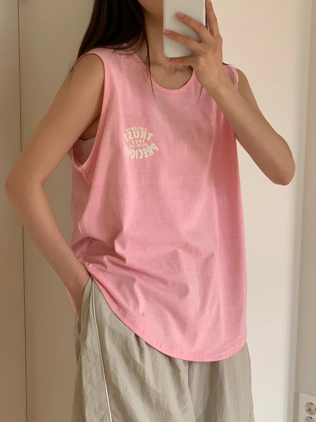 TDOUBLEJ東大門㊣實拍女裝新款推薦時尚真品職業休閑吊帶背心TDOUBLEJ吊帶/背心圖色3