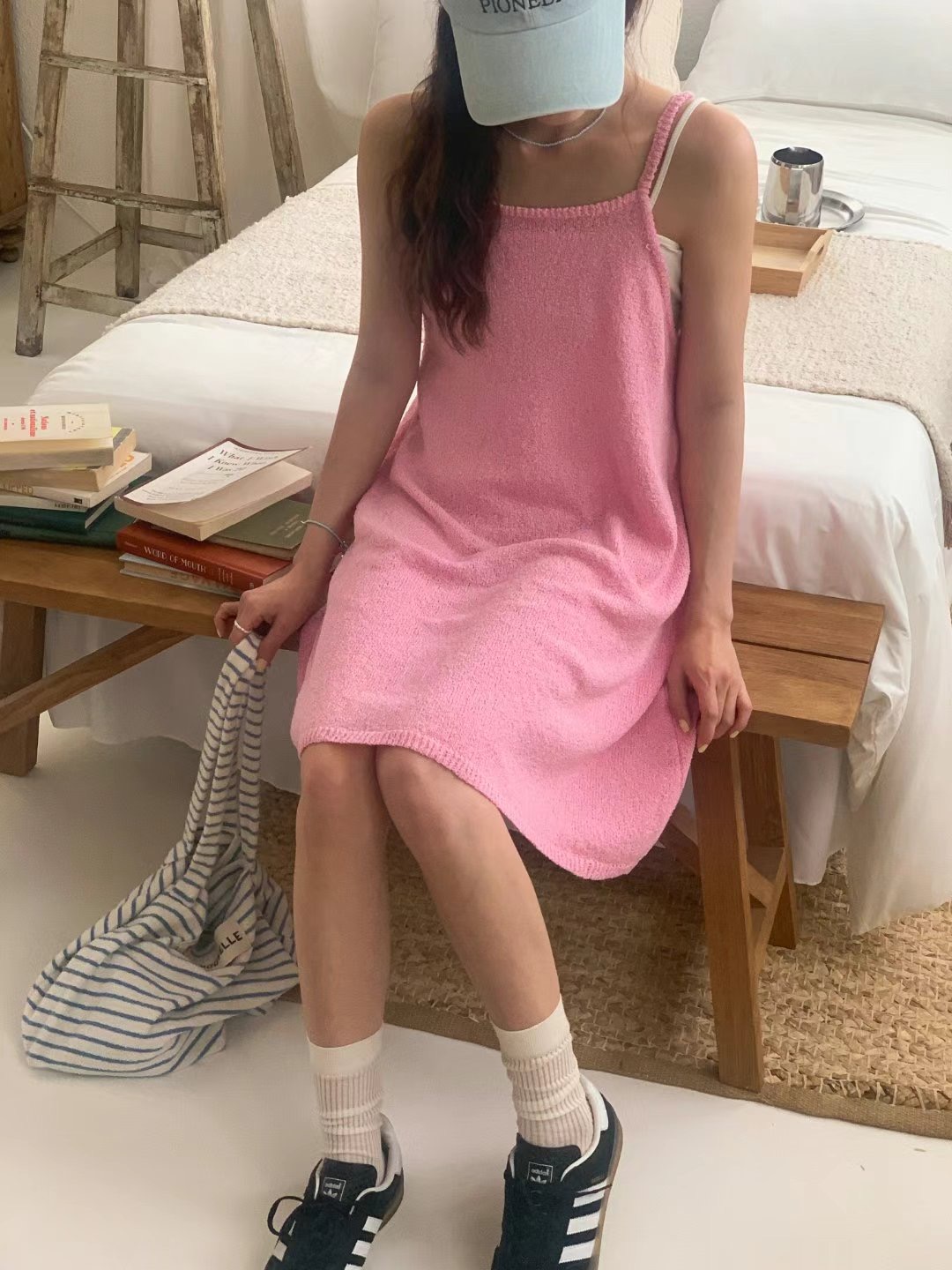 TDOUBLEJ韓國代購㊣女裝新品熱賣人氣時尚休閑真品職業連衣裙TDOUBLEJ連衣裙圖色2
