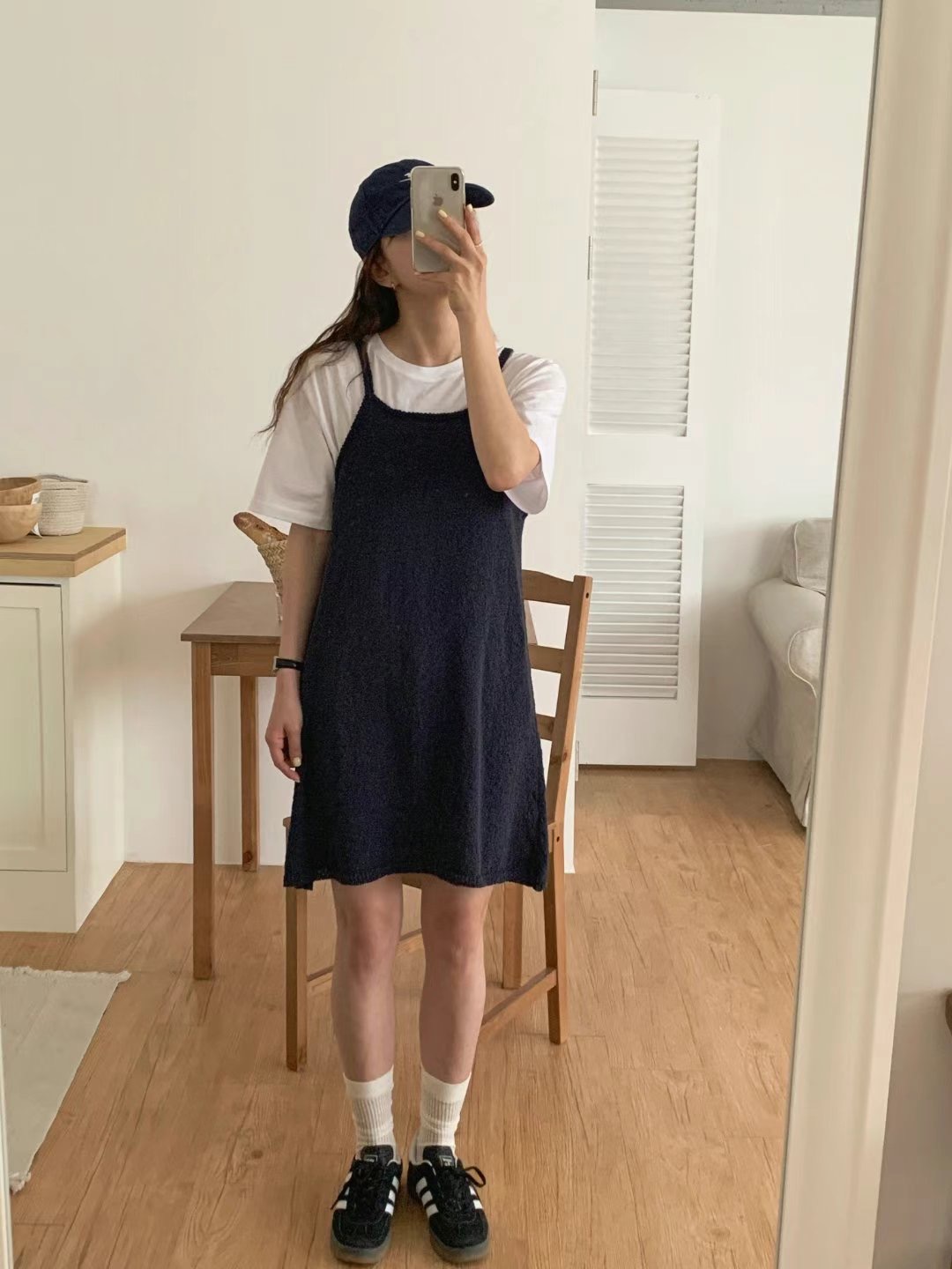 TDOUBLEJ韓國代購㊣女裝新品熱賣人氣時尚休閑真品職業連衣裙TDOUBLEJ連衣裙圖色3