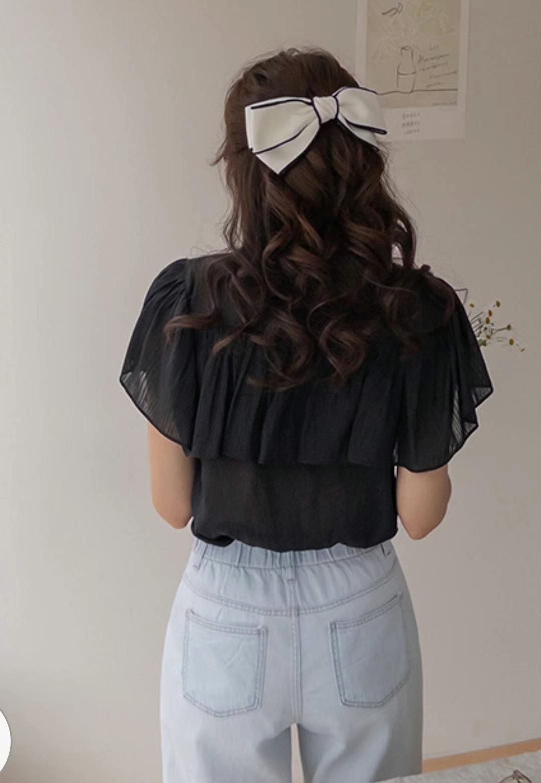 COCOS/ONE TOP韓國直郵㊣女裝新品職業25春夏推薦襯衫蕾絲衫COCOS/ONE TOP襯衫/蕾絲衫