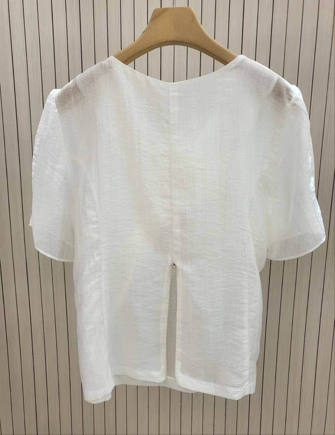 COCOS/ONE TOP東大門㊣實拍女士新品推薦25春夏襯衫蕾絲衫COCOS/ONE TOP襯衫/蕾絲衫