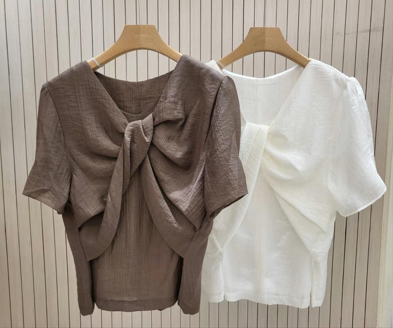 COCOS/ONE TOP東大門㊣實拍女士新品推薦25春夏襯衫蕾絲衫COCOS/ONE TOP襯衫/蕾絲衫