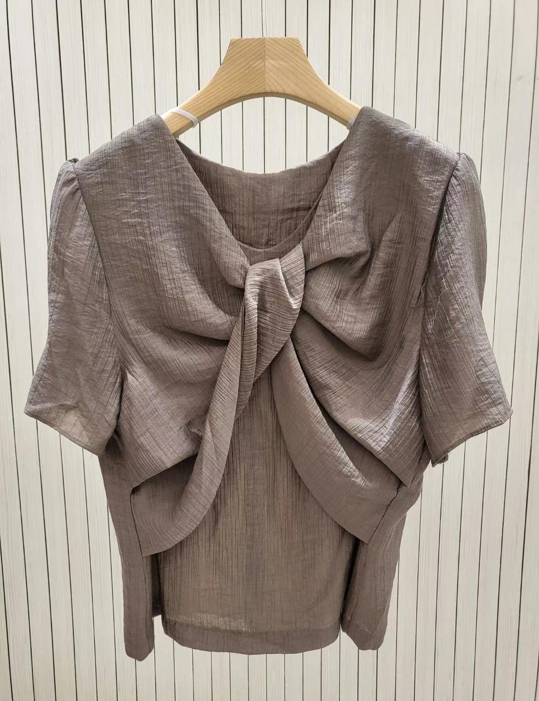 COCOS/ONE TOP東大門㊣實拍女士新品推薦25春夏襯衫蕾絲衫COCOS/ONE TOP襯衫/蕾絲衫