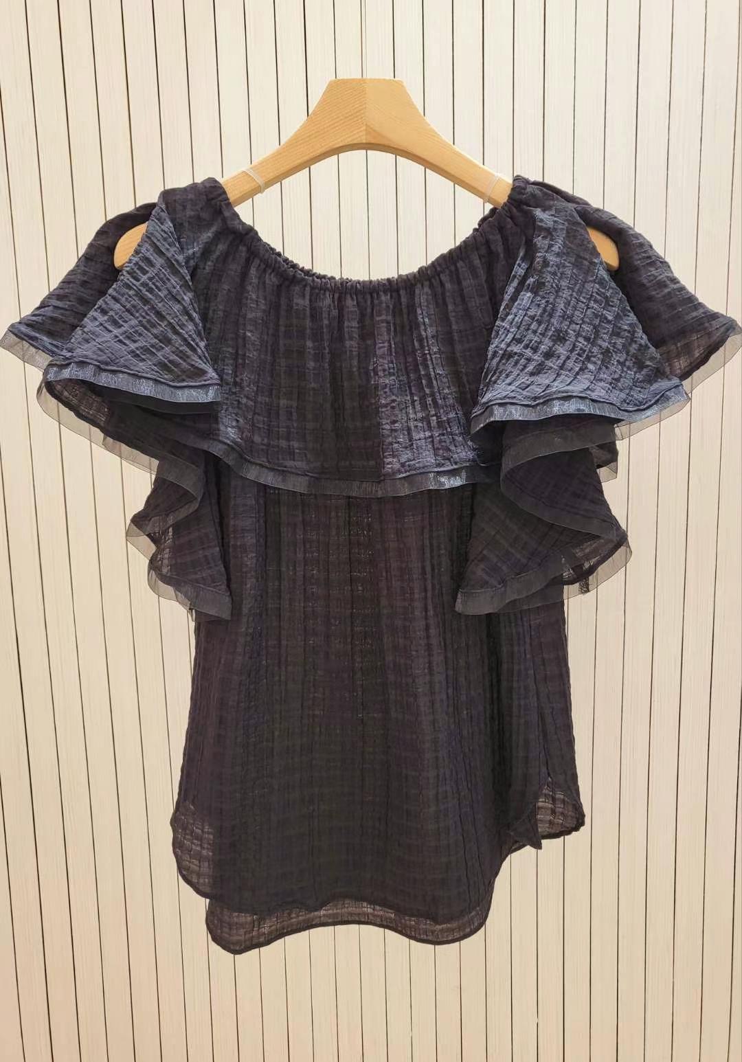COCOS/ONE TOP韓國直郵㊣女士新品休閑人氣推薦襯衫蕾絲衫COCOS/ONE TOP襯衫/蕾絲衫圖色2