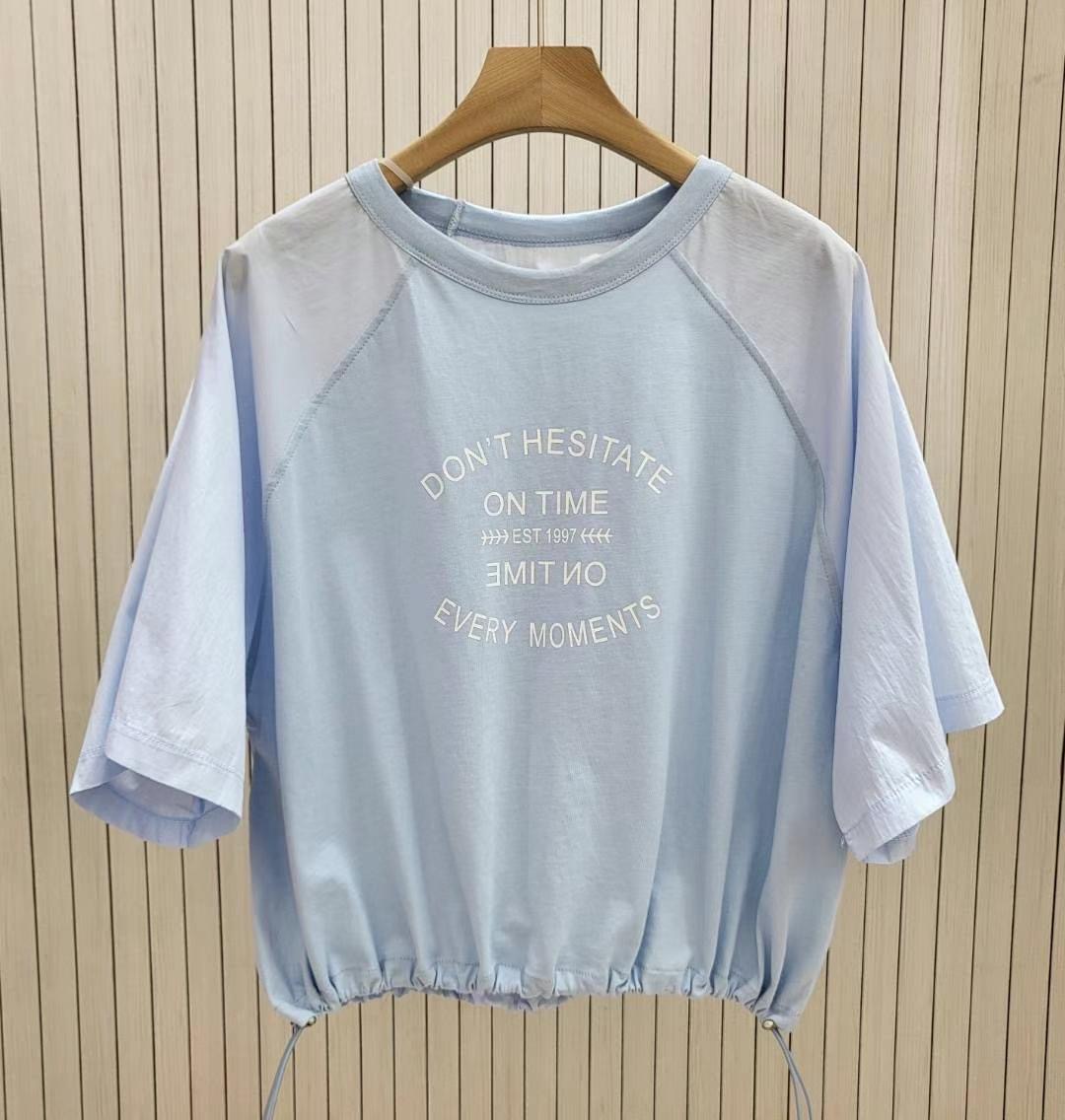 COCOS/ONE TOP東大門㊣實拍女士新品休閑熱賣25春夏真品T恤COCOS/ONE TOPT恤圖色2
