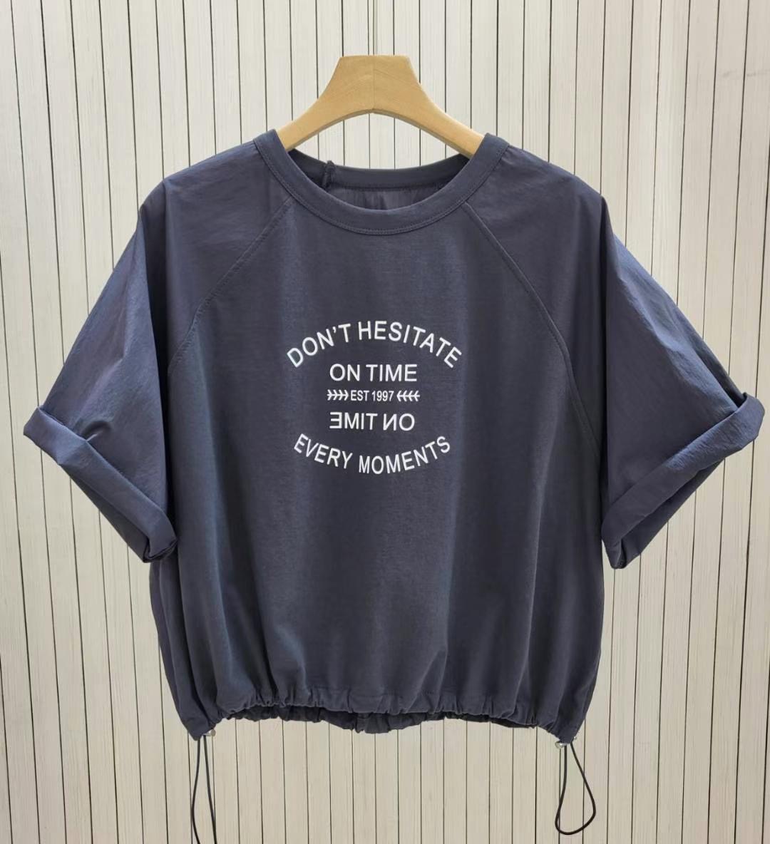 COCOS/ONE TOP東大門㊣實拍女士新品休閑熱賣25春夏真品T恤COCOS/ONE TOPT恤圖色3