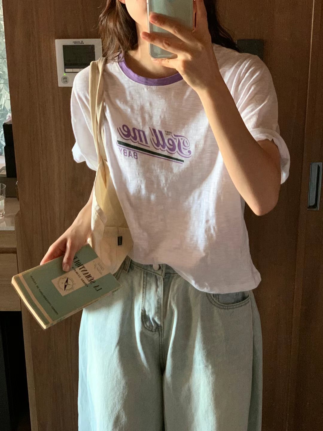 TDOUBLEJ韓國直郵㊣女裝新款職業時尚推薦真品人氣25春夏T恤TDOUBLEJT恤