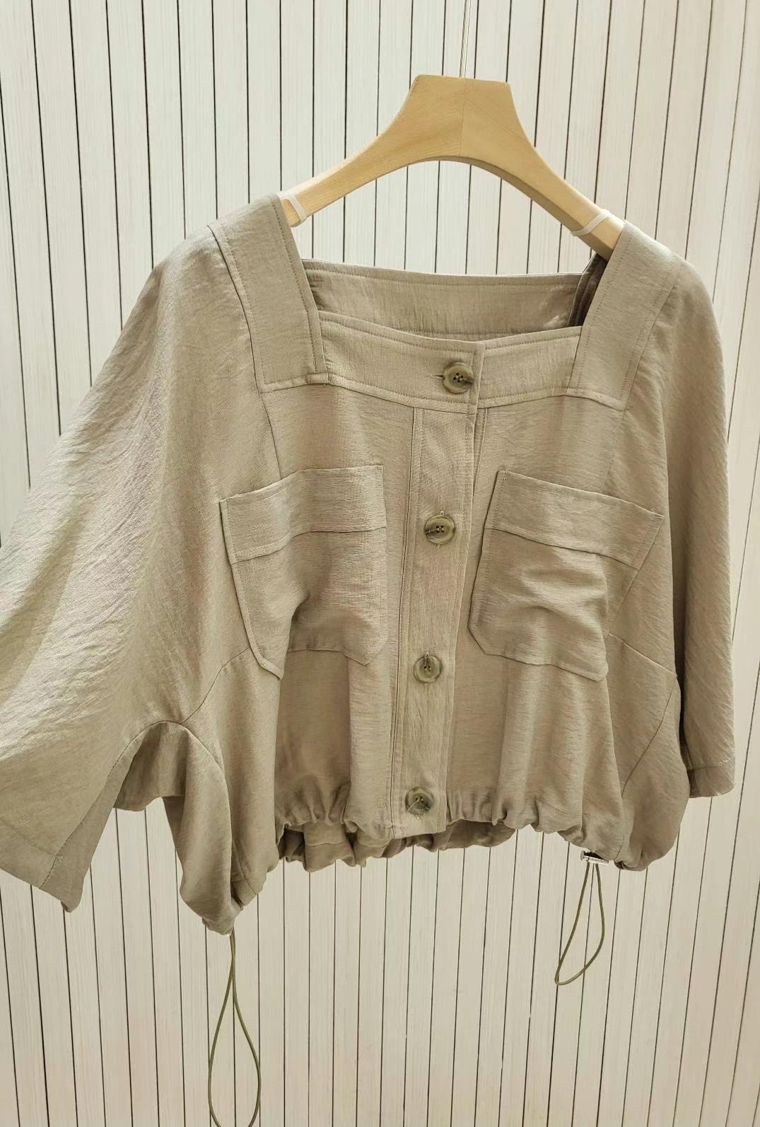 COCOS/ONE TOP韓國代購㊣女裝新品推薦休閑熱賣襯衫蕾絲衫COCOS/ONE TOP襯衫/蕾絲衫