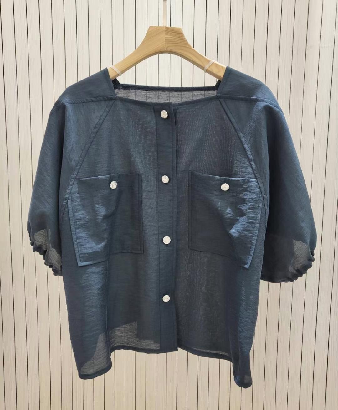 COCOS/ONE TOP韓國代購㊣女裝新品25春夏人氣職業襯衫蕾絲衫COCOS/ONE TOP襯衫/蕾絲衫圖色2