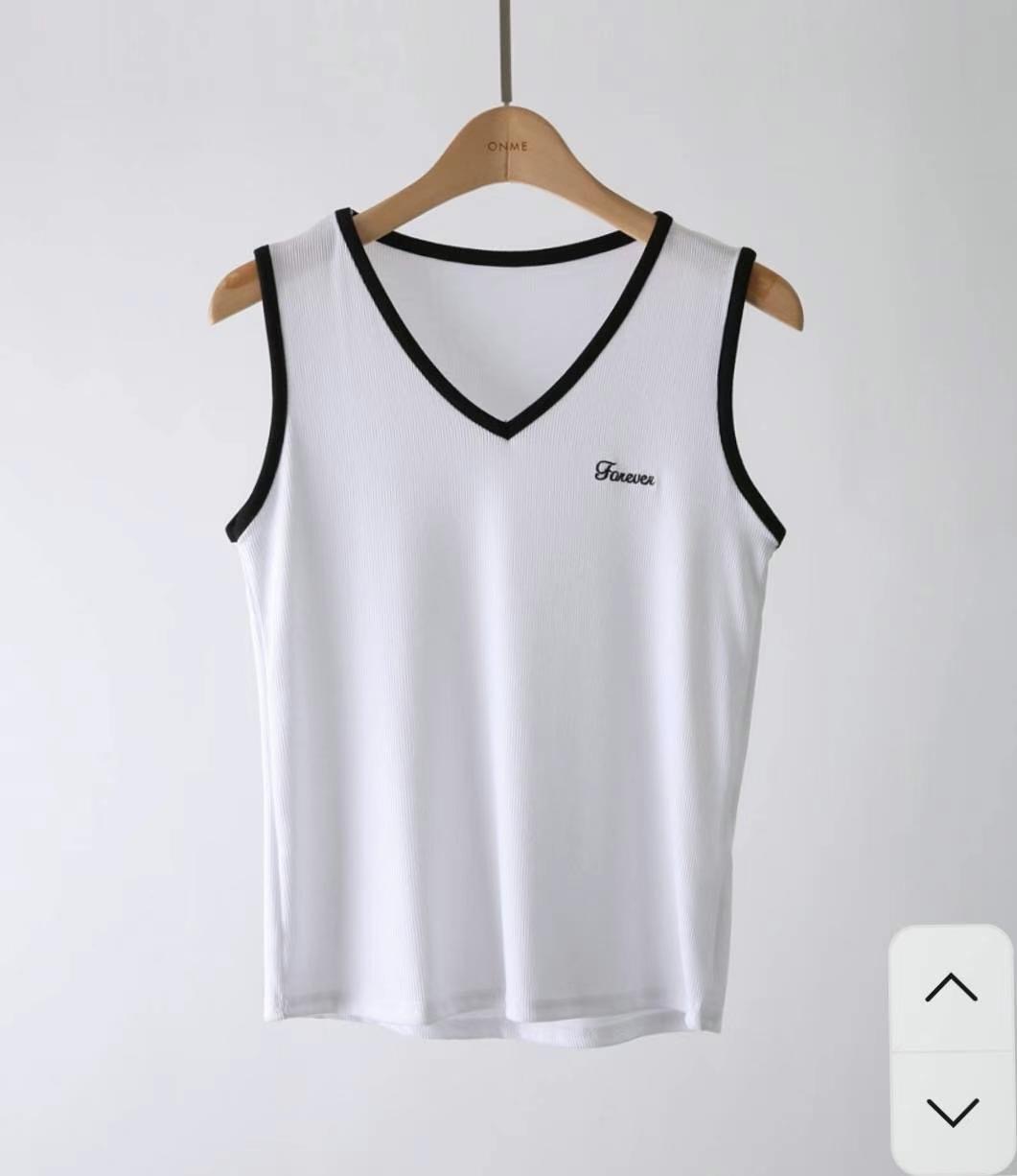 COCOS/ONE TOP東大門㊣實拍女裝新品熱賣真品時尚吊帶背心COCOS/ONE TOP吊帶/背心圖色2