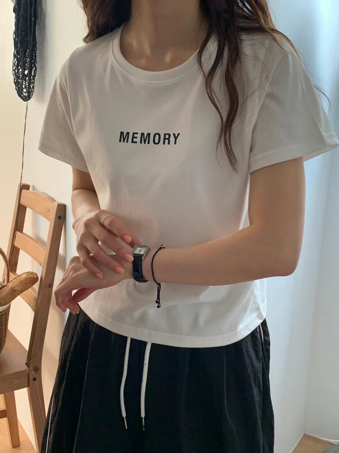 TDOUBLEJ韓國代購㊣女裝新款職業人氣時尚熱賣真品25春夏T恤TDOUBLEJT恤圖色2