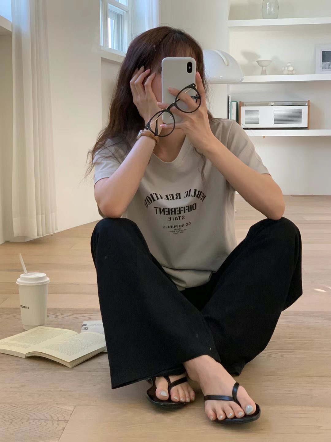 TDOUBLEJ韓國直郵㊣女士新品職業真品時尚25春夏人氣休閑褲TDOUBLEJ休閑褲