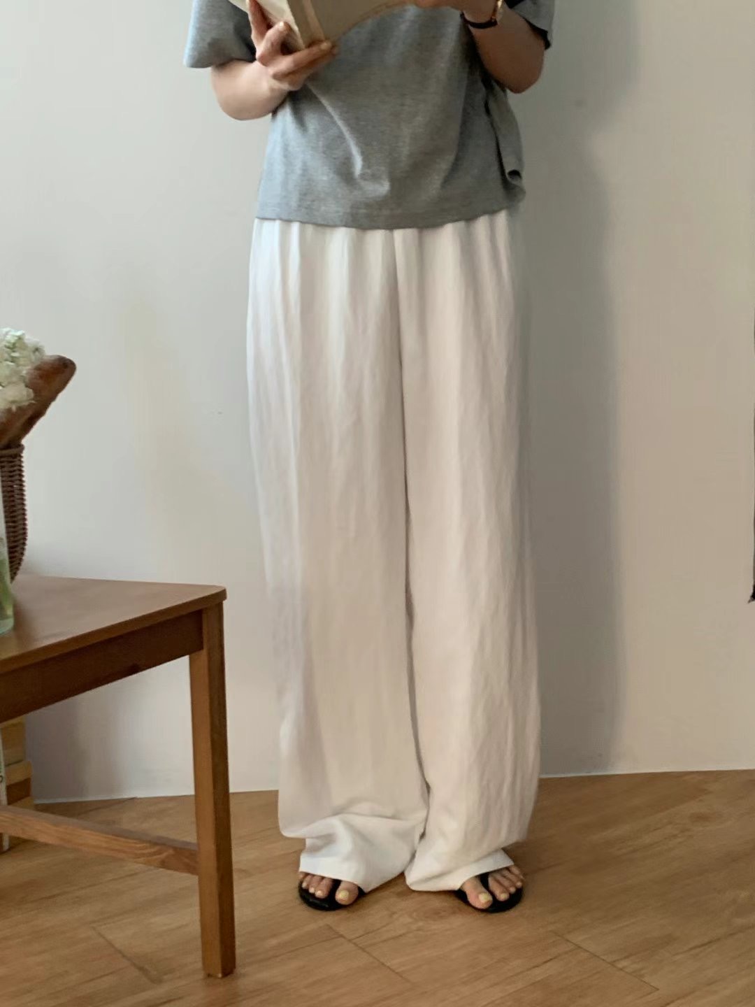 TDOUBLEJ韓國直郵㊣女士新品職業真品時尚25春夏人氣休閑褲TDOUBLEJ休閑褲圖色5