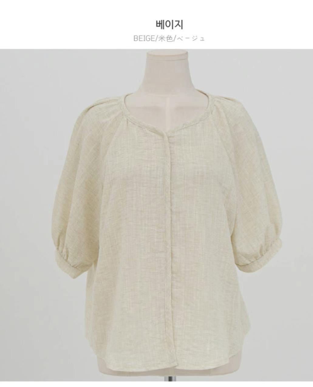 COCOS/ONE TOP東大門㊣直郵女士新款真品25春夏襯衫蕾絲衫COCOS/ONE TOP襯衫/蕾絲衫