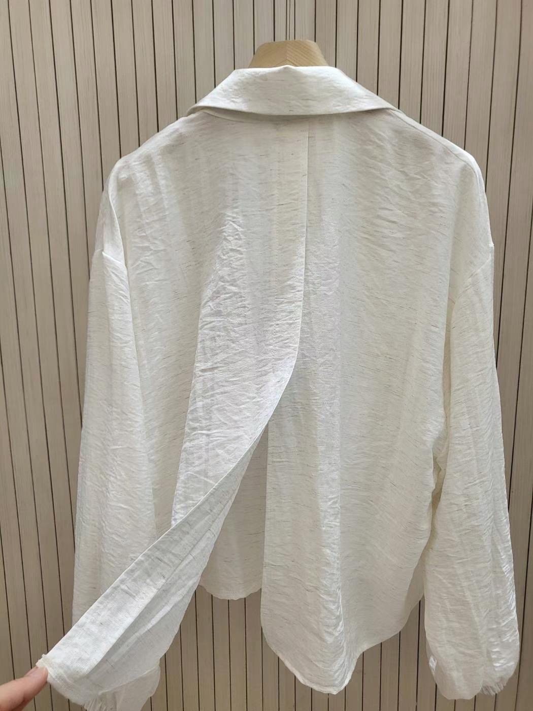 COCOS/ONE TOP東大門㊣代購女裝新品職業25春夏襯衫蕾絲衫COCOS/ONE TOP襯衫/蕾絲衫