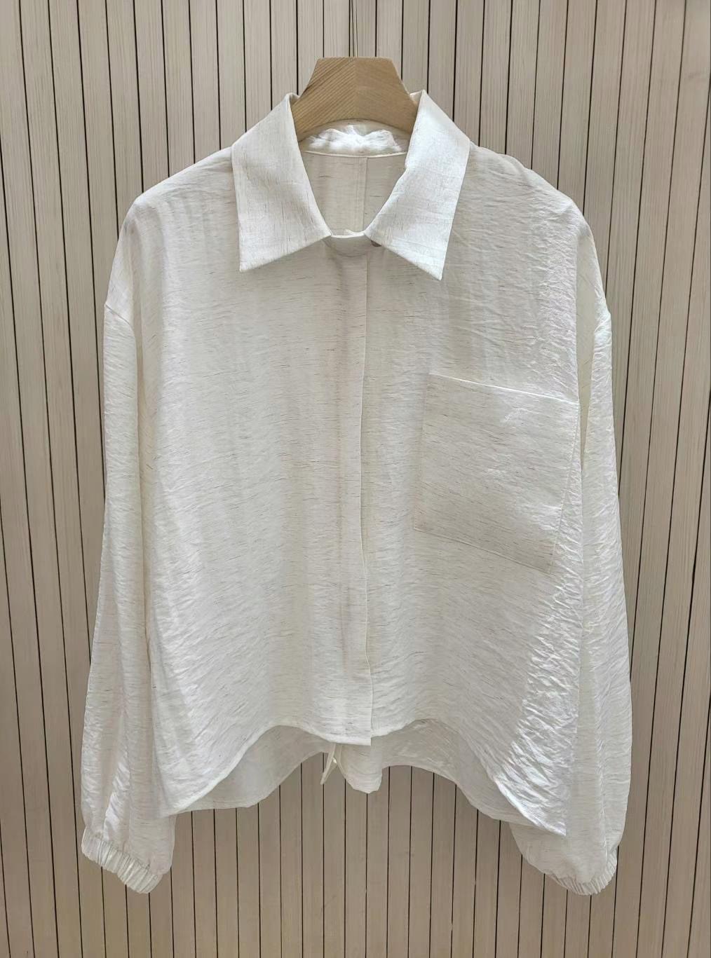 COCOS/ONE TOP東大門㊣代購女裝新品職業25春夏襯衫蕾絲衫COCOS/ONE TOP襯衫/蕾絲衫
