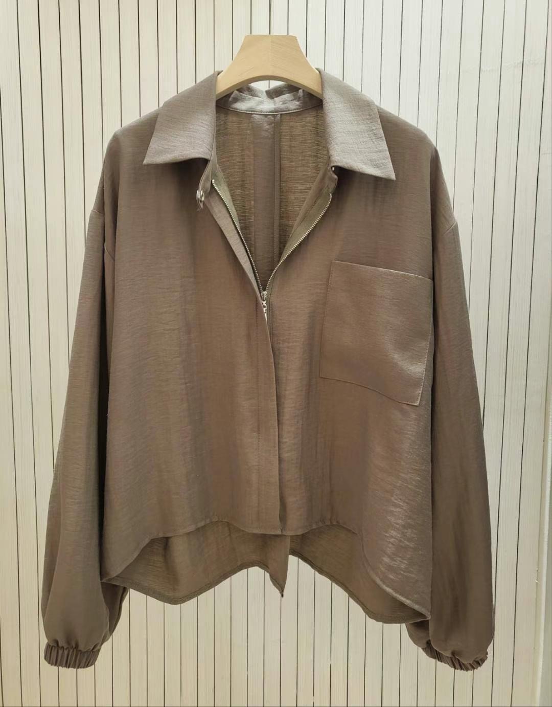 COCOS/ONE TOP東大門㊣代購女裝新品職業25春夏襯衫蕾絲衫COCOS/ONE TOP襯衫/蕾絲衫圖色2