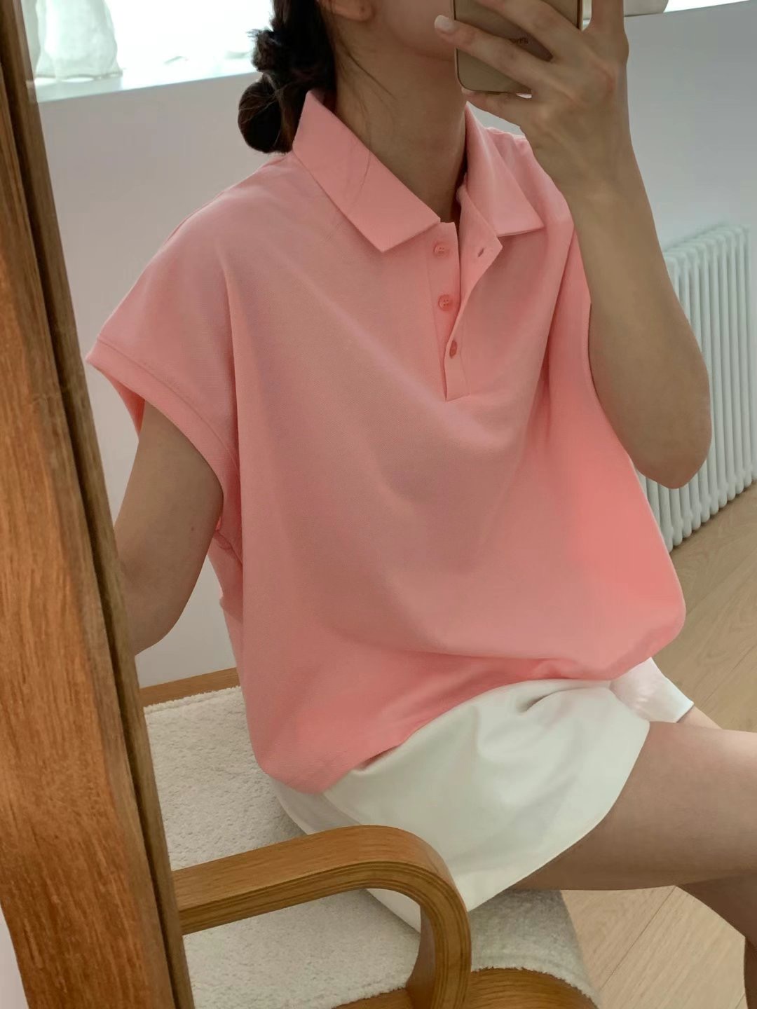 TDOUBLEJ東大門㊣直郵女裝新品休閑25春夏職業熱賣推薦真品T恤TDOUBLEJT恤圖色2