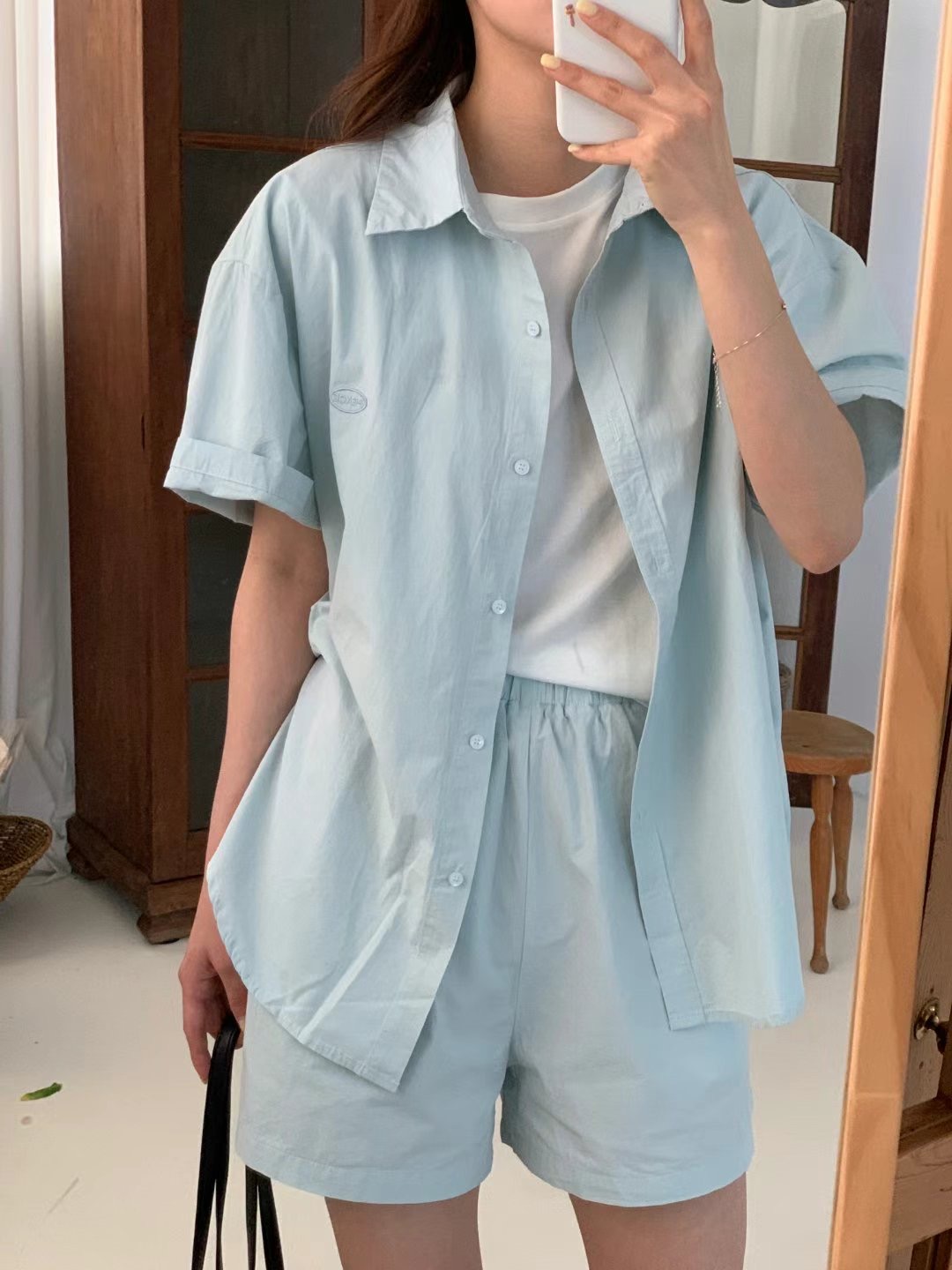 TDOUBLEJ東大門㊣代購女裝新品推薦休閑職業時尚25春夏套裝套裝TDOUBLEJ套裝圖色2